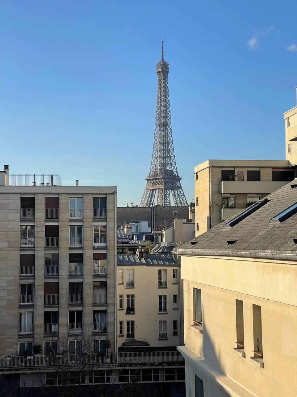 Apartmán Tour Eiffel - Saint Dominique - Invalides Paříž Exteriér fotografie